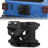 POFENZE Spare Tire Carrier for 2019-2026 Jeep Wrangler JL JLU, Adjustable 1.38" Lift Bracket