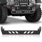 POFENZE Front Skid Plate for 2007-2018 Jeep Wrangler JK JKU, Steel Bumper Lower Guard