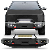 POFENZE Front Bumper for 2024 2025 2026 Tesla Cybertruck