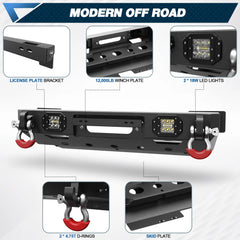 2024 2025 2026 LC250 Front Bumper and Rear Bumper Upgrade | Heavy-Duty Off-Road Modification Kit - POFENZE