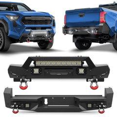 2024 2025 2026 Toyota Tacoma Front Bumper and Rear Bumper | Heavy-Duty Off-Road Upgrade - POFENZE