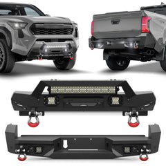 2024 2025 2026 Toyota Tacoma Front Bumper and Rear Bumper | Heavy-Duty Off-Road Upgrade - POFENZE