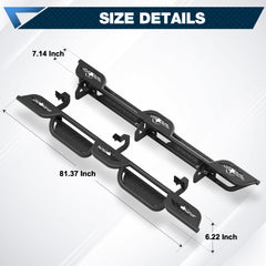 POFENZE F150 Running Boards for 2009-2014 Ford F-150 SuperCrew Cab