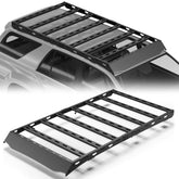 4Runner Full Length Roof Rack for 2003-2009 Toyota 4Runner Overlanding Rooftop Crossbar Cargo Basket Carrier - POFENZE