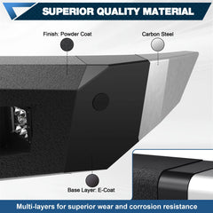 Aftermarket Truck Bumpers F150 Front Bumper and Rear Bumper for 2018 2019 2020 Ford F150 (Excluding Raptor)