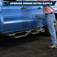 Chevy Silverado / GMC Sierra Running Boards | 2007-2018 1500 & 2007-2019 2500/3500 POFENZE