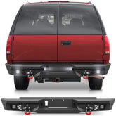 For 1992-1993-1994-1995-1996-1997-1998-1999 Chevy Suburban Tahoe & GMC Yukon Rear Bumper Steel Bumper - POFENZE