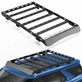 For 2020-2025 Ford Explorer Roof Rack Heavy Duty 69" Roof Rack for Ford Explorer 800LB Capacity Cargo Basket Carrier for Camping, Overlanding, Road Trip POFENZE