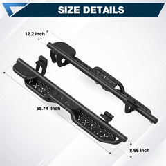 For Honda CRV 2023-2024-2025 Running Boards Side Steps Black Car Nerf Bars Honda CRV Accessories - POFENZE