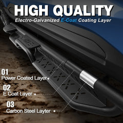 For Honda CRV 2023-2024-2025 Running Boards Side Steps Black Car Nerf Bars Honda CRV Accessories - POFENZE