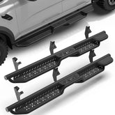 Ford Ranger Running Boards Side Steps for 2019-2026 Ford Ranger Super Crew Black Nerf Bars