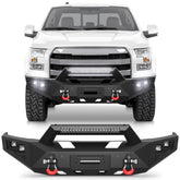 Front Bumper Compatible with F150 2015-2017 Truck Bumper for Ford F150 POFENZE