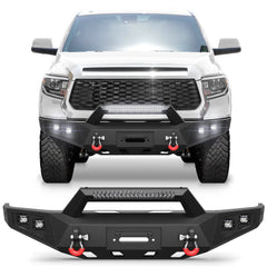 Front Bumper Full Width for 2014-2021 Tundra POFENZE