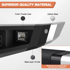 Front Bumper Full Width for 2014-2021 Tundra POFENZE