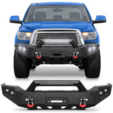 Front Bumper for 2007-2013 Tundra Full Width Offroad Bumper POFENZE