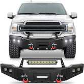 Front Bumper with Winch Plate for 2018-2020 Ford F-150 (Excluding Raptor) POFENZE
