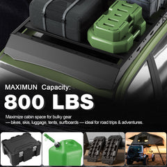 GX470 Roof Rack for 2003-2009 Lexus GX470 Easy Install Roof Rack Cargo Baskets POFENZE