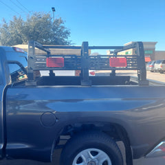 Heavy-Duty Truck Bed Rack for for Full-Size Trucks Overland Bed Racks Truck Cargo Carrier Compatible with 2002-2025 Dodge Ram 1500, 2014-2025 Chevy Silverado 1500, 2015-2025 Ford F150, 2007-2015 Toyota Tundra POFENZE