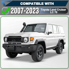 LC 76 Running Boards Side Steps Fit 2007-2023 Toyota Land Cruiser LC 76