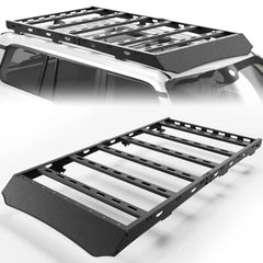 LC250 Roof Rack Compatible for 2024-2025 Toyota Land Cruiser Prado LC250 Heavy Duty Basket Cargo Carriers Luggage Storage Holder Carbon Steel Cross Bars POFENZE