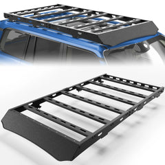 LC250 Roof Rack Compatible for 2024-2025 Toyota Land Cruiser Prado LC250 Heavy Duty Basket Cargo Carriers Luggage Storage Holder Carbon Steel Cross Bars POFENZE