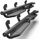Nissan Frontier Running Boards Side Steps Compatible with 2005-2026 Nissan Frontier Crew Cab Black Nerf Bars