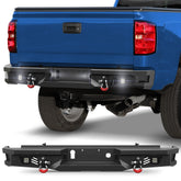 Off Road Rear Bumper Fit for 2015-2019 Chevy Silverado 2500 3500 HD - POFENZE
