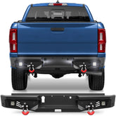 POFENZE Fits 2019 2020 2021 2022 2023 Ford Ranger Rear Bumper Offroad Bumper POFENZE