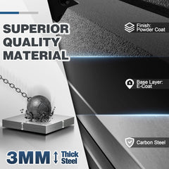 POFENZE Fits 2019 2020 2021 2022 2023 Ford Ranger Rear Bumper Offroad Bumper POFENZE