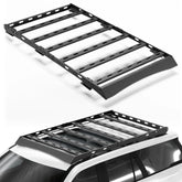 POFENZE For 2018-2025 Ford Expedition Roof Rack Heavy Duty 96" Roof Rack 800LBS Capacity Cargo Basket Carrier for Camping, Overlanding, Road Trip POFENZE