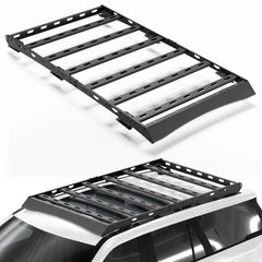 POFENZE For 2018-2025 Ford Expedition Roof Rack Heavy Duty 96" Roof Rack 800LBS Capacity Cargo Basket Carrier for Camping, Overlanding, Road Trip POFENZE