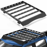 POFENZE For 2023 2024 2025 Ford F250/F350/F450 Roof Rack Overlanding Car Roof Cargo Carrier with Lights POFENZE