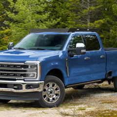 POFENZE For 2023 2024 2025 Ford F250/F350/F450 Roof Rack Overlanding Car Roof Cargo Carrier with Lights POFENZE