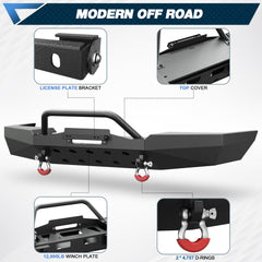 POFENZE Front Bumper for 1998-2011 Ford Ranger POFENZE