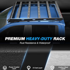 POFENZE Roof Rack for 2019–2025 Chevy Silverado 1500 2500 Crew Cab POFENZE