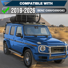 POFENZE Roof Rack with Ladder for 2019–2026 Mercedes-Benz G-Class G500 G550 G63 POFENZE