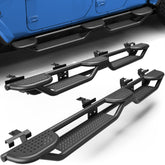 POFENZE Running Boards for 2020-2026 Jeep Gladiator JT, 3-Step Side Steps POFENZE