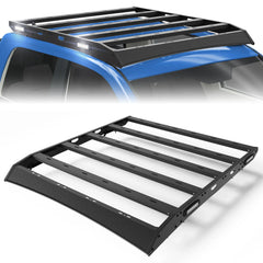 Ram 1500 Roof Rack Top Cargo Carrier Heavy Duty Roof Rack Cross Bars with Side LED Lights Compatible with 2009-2018 Dodge Ram 1500 POFENZE
