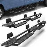 Ram 1500 Running Boards Side Steps Compatible with 2019-2025 Dodge Ram 1500 Crew Cab Bolt-on Nerf Bar Step Bars - POFENZE