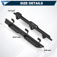 Ram 1500 Side Steps for 2019-2026 Dodge Ram 1500 Crew Cab