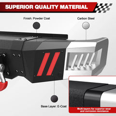 Rear Bumper Compatible with Ram 1500 2009-2018 and Ram 1500 2019-2023 Classic POFENZE