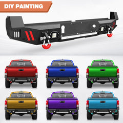 Rear Bumper Fit Toyota Tacoma 3rd Gen 2016 2017 2018 2019 2020 2021 2022 2023 POFENZE