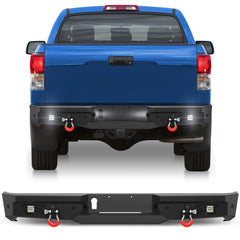 Rear Bumper Full Width for 2007-2013 Tundra POFENZE