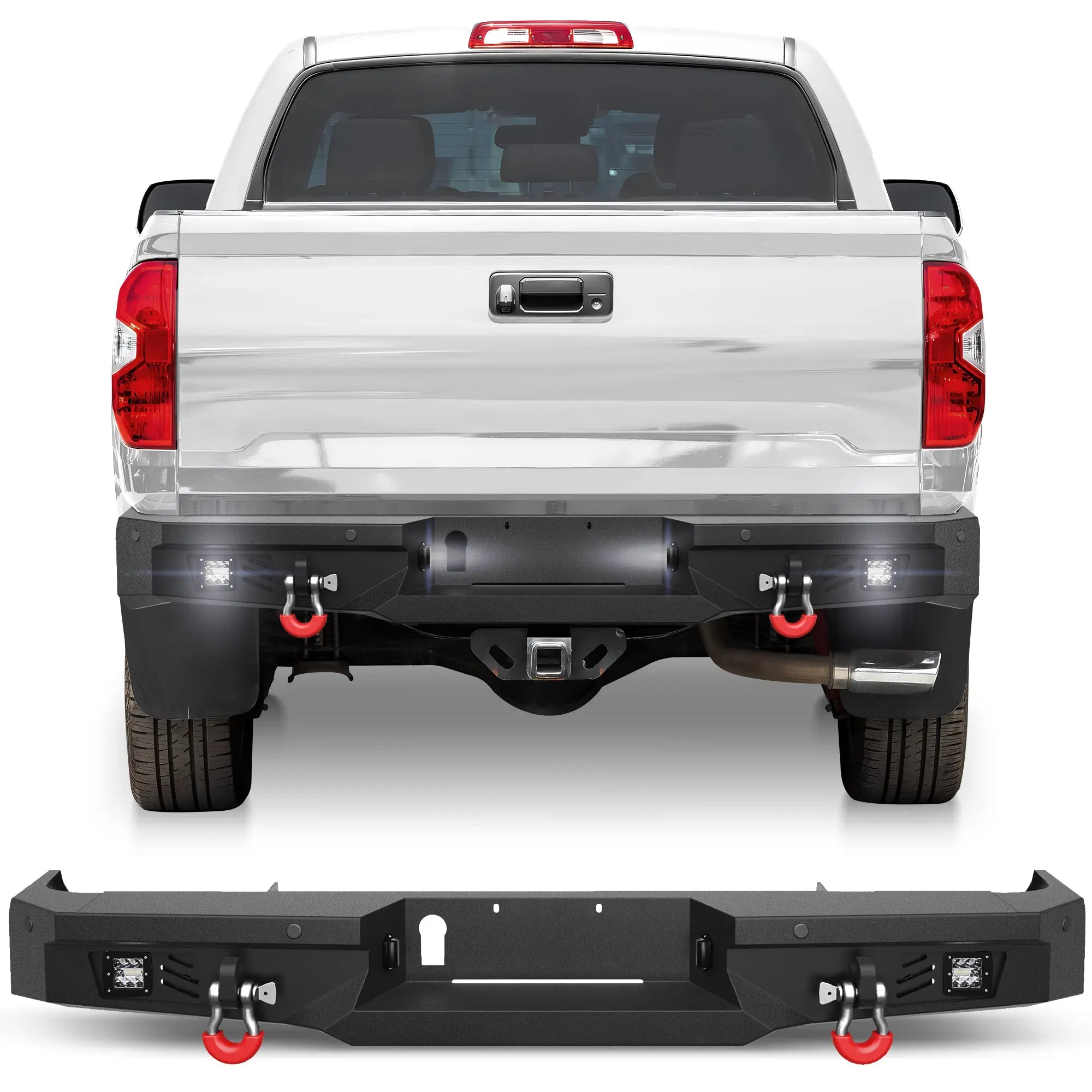 Rear Bumper Full Width for 2014-2021 Tundra POFENZE