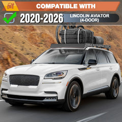 Roof Rack Cargo Storage Compatible with 2020-2026 Lincoln Aviator