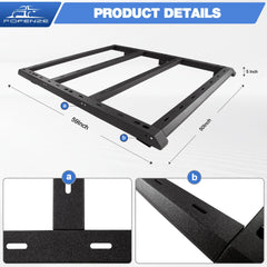 Roof Rack Cross Bars Compatible with 2005-2021 Toyota Tacoma POFENZE
