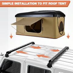 Roof Rack for Jeep Wrangler Hardtop Cargo Basket Rack Compatiable with 4 Door Jeep Wrangler JK JL JT Gladiator 2007-2023 POFENZE