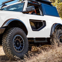 Running Boards Side Steps Ford Bronco 2021-2025 2-Door with Original Rock Rails POFENZE