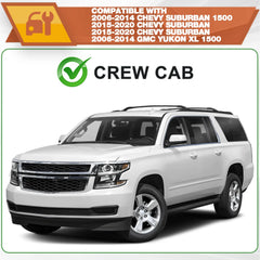 Running Boards Side Steps for 2006-2014 GMC Yukon XL Black Step Bars POFENZE