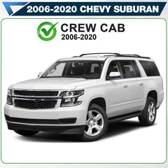 Running Boards Side Steps for 2006-2020 Chevy Suburban Black Step Bars for SUV POFENZE